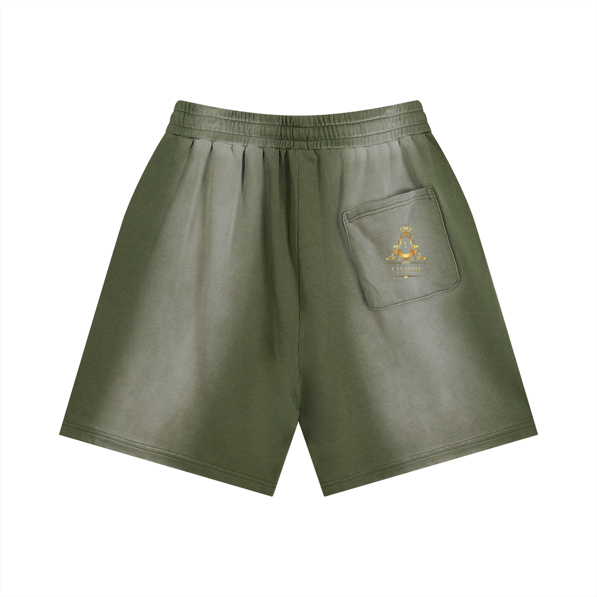 Sun Fade Distressed Shorts