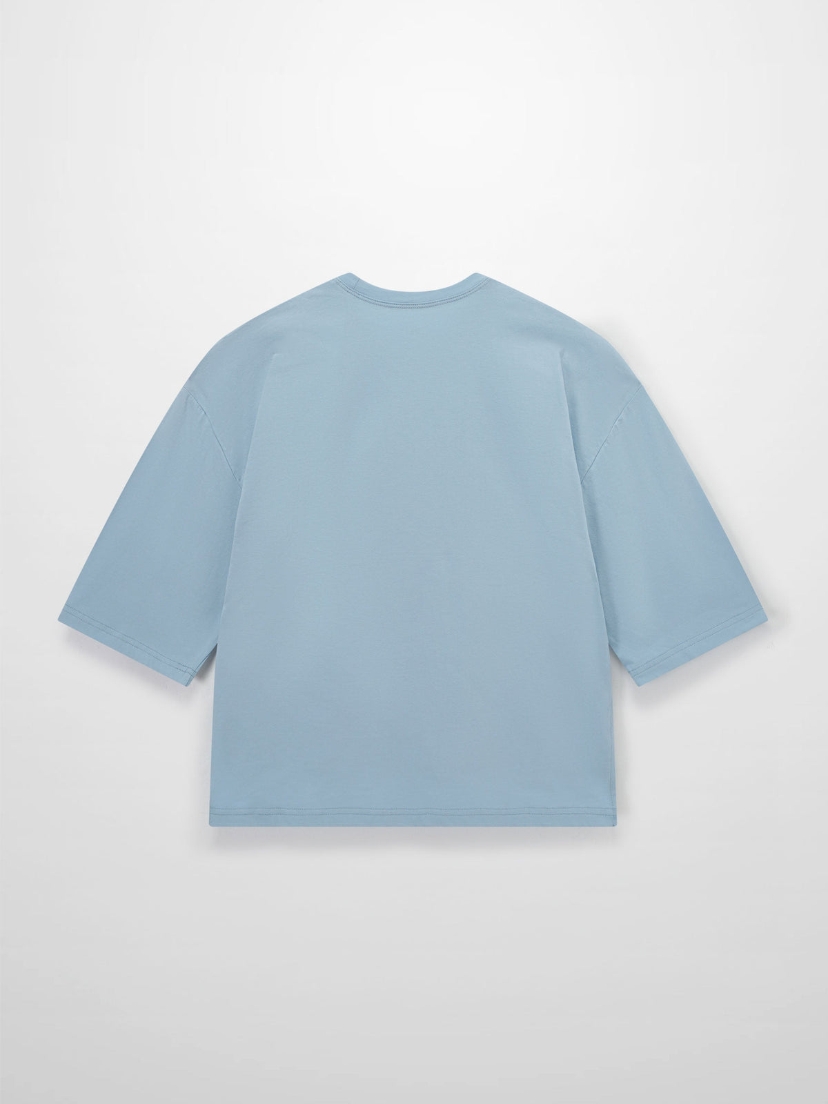 Wide Sleeve Tee-Light Blue