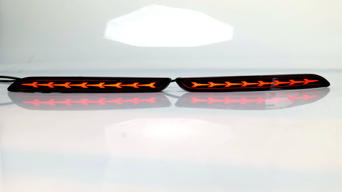 V4 Reflectors Lights Smoked for 2023-2026 Honda Accord