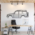 2000 Discovery Series II (L318) 1st Gen Metal Car Wall Art - MT0279