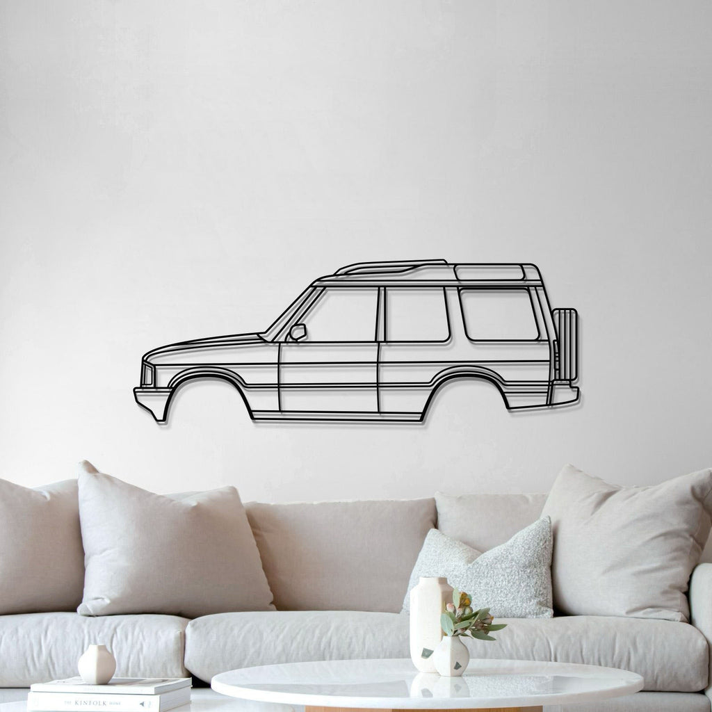 2000 Discovery Series II (L318) 1st Gen Metal Car Wall Art - MT0279