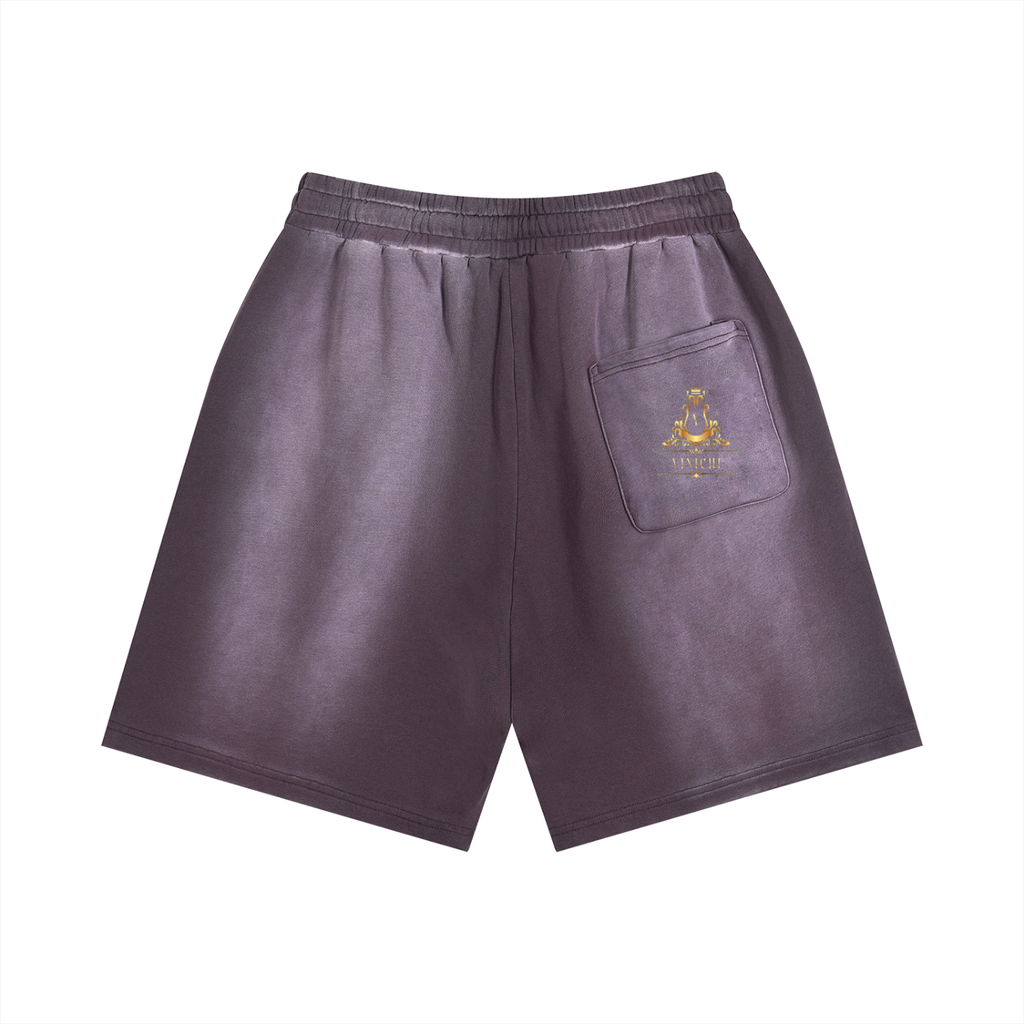 Sun Fade Distressed Shorts