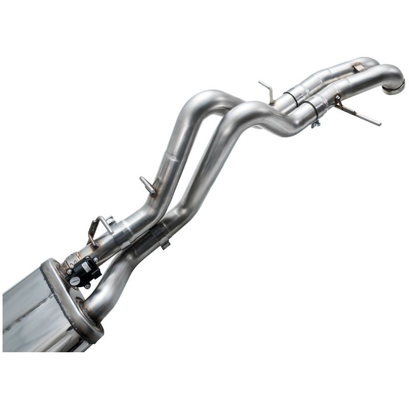 AWE Tuning 2022+ Ford Bronco Raptor 4WD Dual BashGuards Cat-Back SwitchPath Exhaust (No Tips)