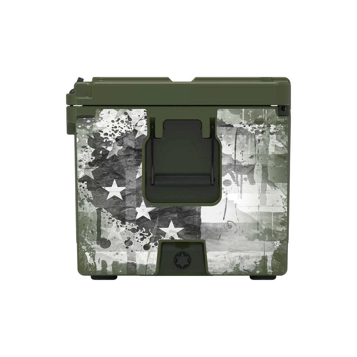 American Flag Hard Cooler