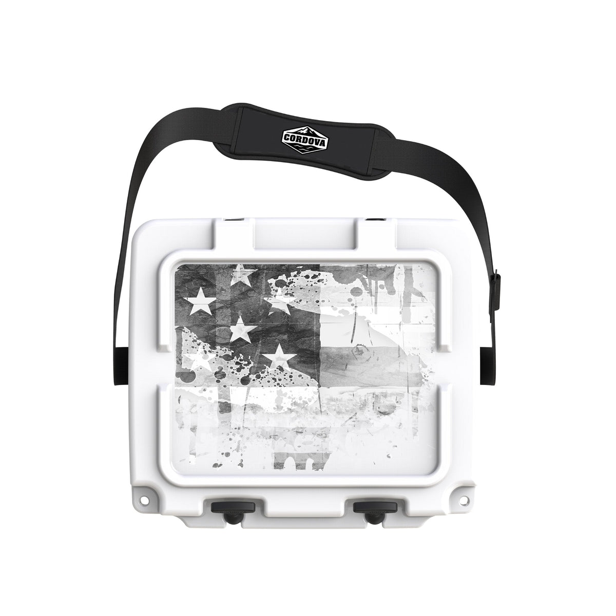 American Flag Hard Cooler