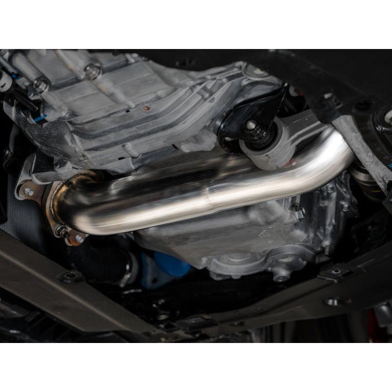 AWE Tuning 2023+ Honda Civic Type R FL5 Track Edition Exhaust w/ Triple Chrome Silver Tips