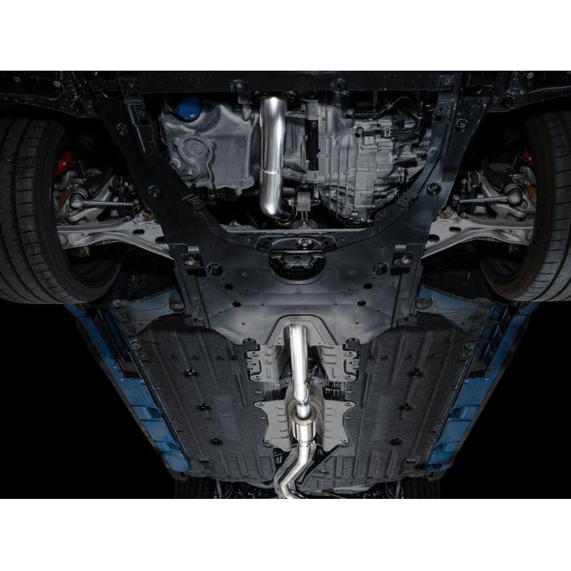 AWE Tuning 2023+ Honda Civic Type R FL5 Track Edition Exhaust w/ Triple Chrome Silver Tips