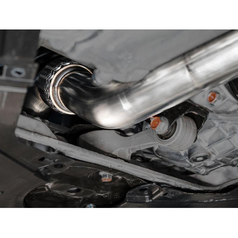 AWE Tuning 2023+ Honda Civic Type R FL5 Track Edition Exhaust w/ Triple Chrome Silver Tips