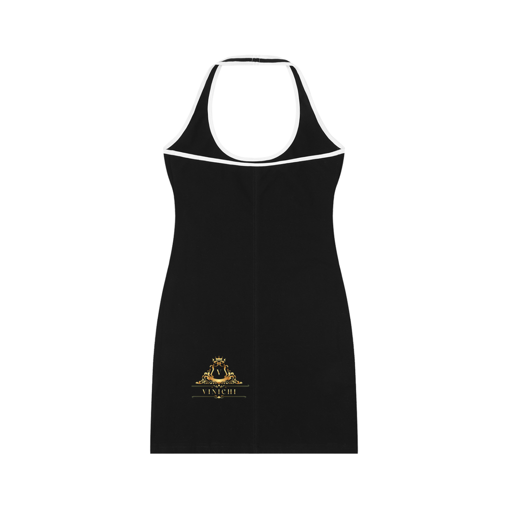 Women's Binding Tight Halter Dress