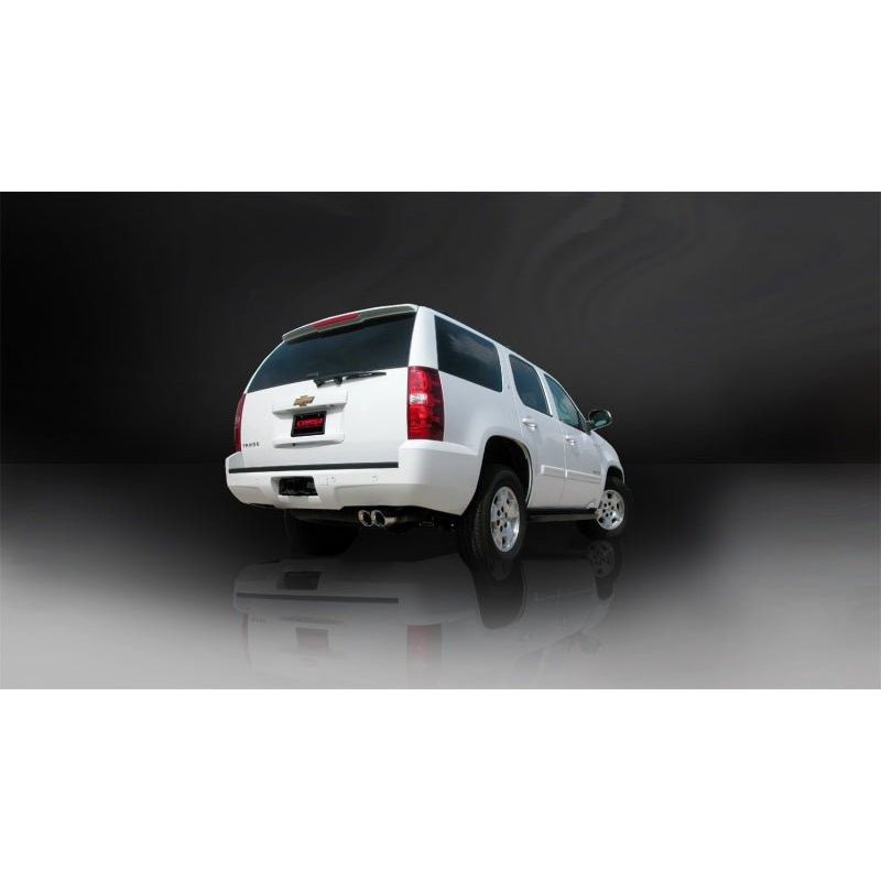 Corsa 09-11 Chevrolet Tahoe 5.3L V8 Polished Sport Cat-Back Exhaust