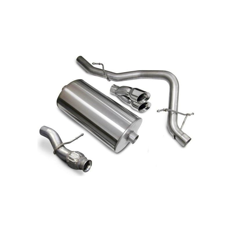 Corsa 09-11 Chevrolet Tahoe 5.3L V8 Polished Sport Cat-Back Exhaust