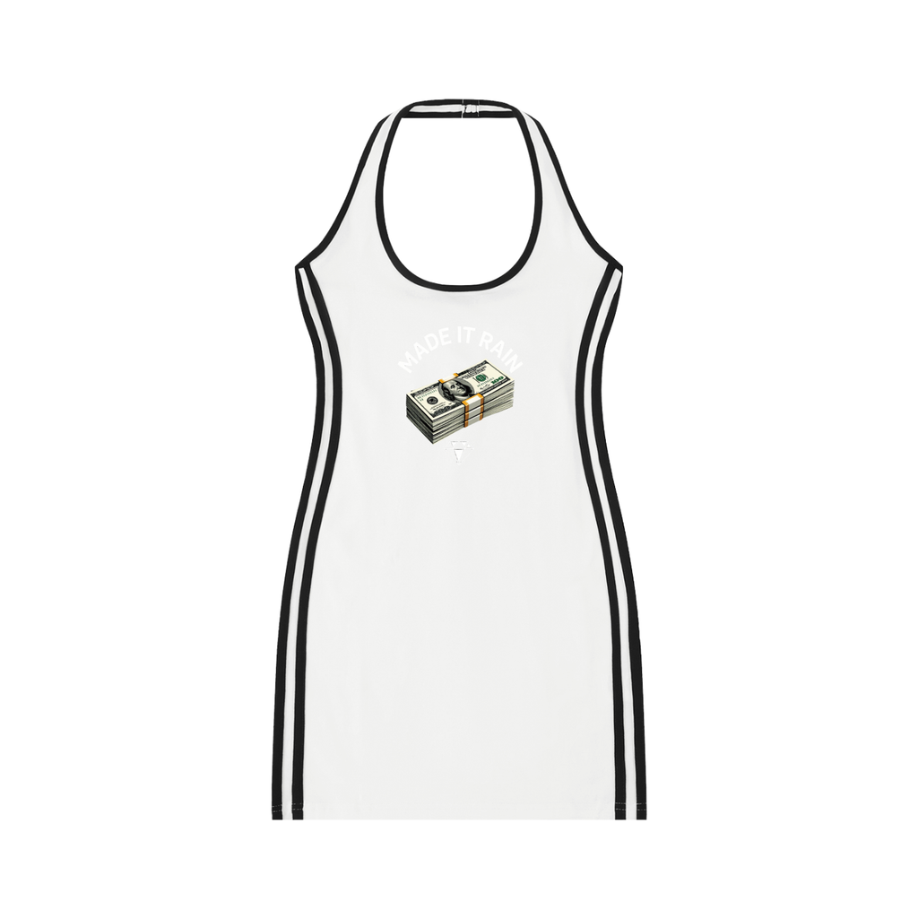 Women's Binding Tight Halter Dress