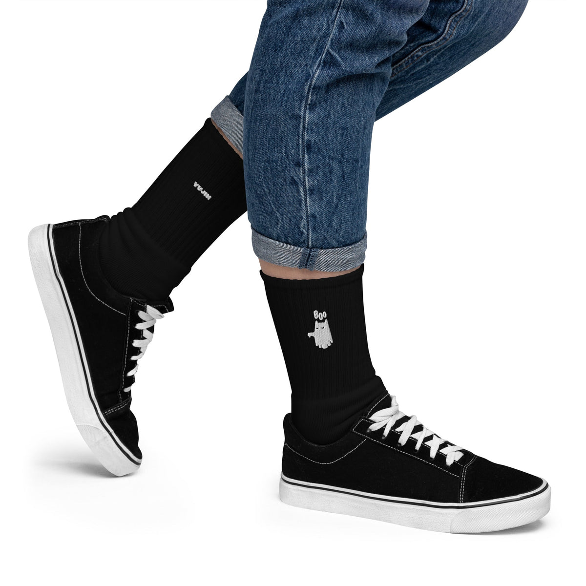 Boo Cat Socks