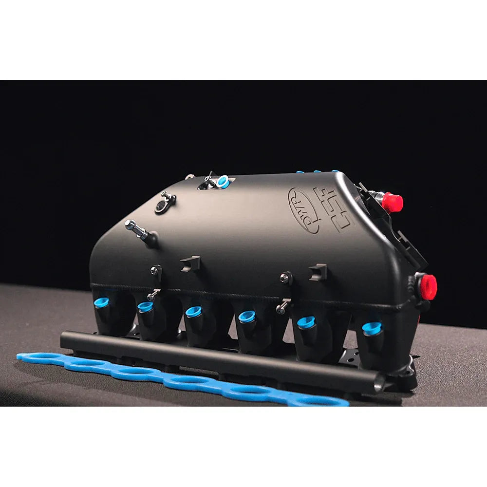 CSF BMW M2/M3/M4 S58 Comp &amp; Non-Comp (G8X) Charge-Air Cooler Manifold - Thermal Dispersion Black